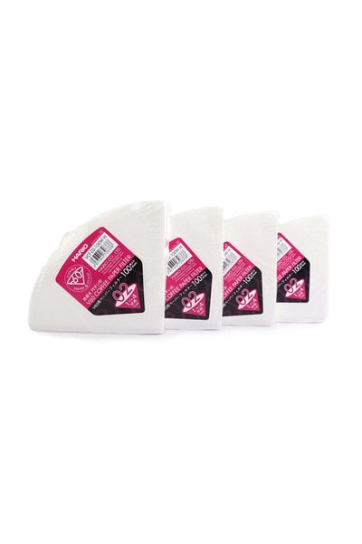 Hario V60 02 Filter Coffee Brewing Paper 4 Pack 4x100 (MADE IN HOLLAND)