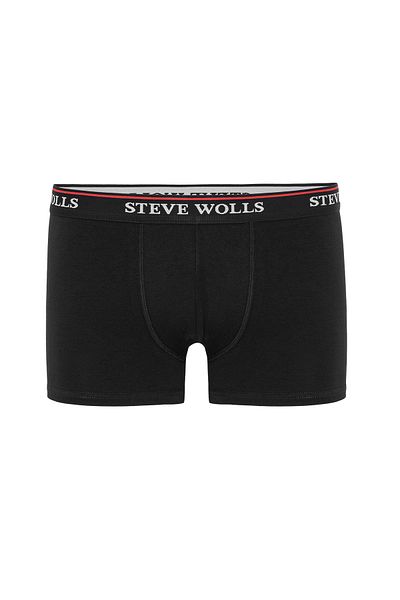 Steve Wolls Ανδρικά μαύρα 3 τεμάχια κοντό μπόξερ - 23101