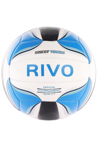 Delta Blue Rivo Stitched Volleyball Ball Number 5