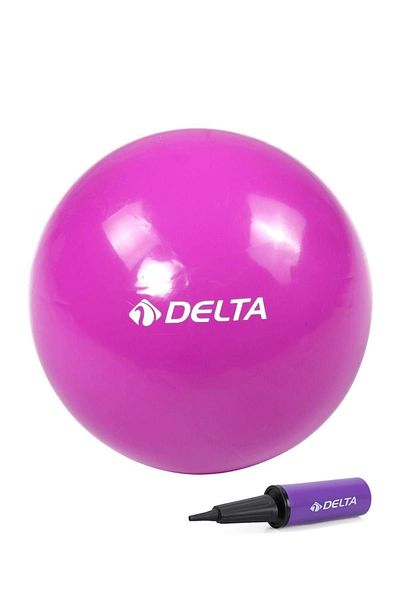 Delta 25 cm Purple Pilates Balance Exercise Ball + Pilates Ball Pump