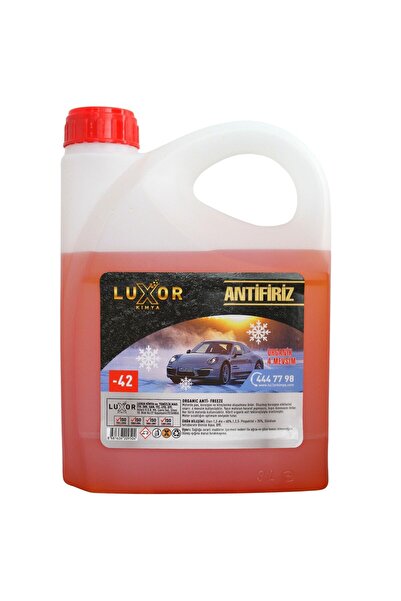 Luxor Kimya Kimya 4 Mevsim -42 Derece Turuncu Antifriz Konsantre 3 Lt