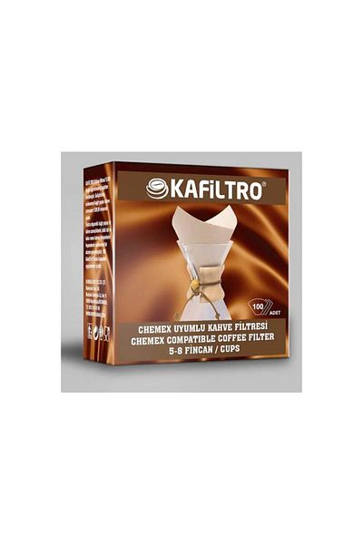 By Tüfekçi Kafiltro Chemex Compatible Coffee Filter 100 Pieces
