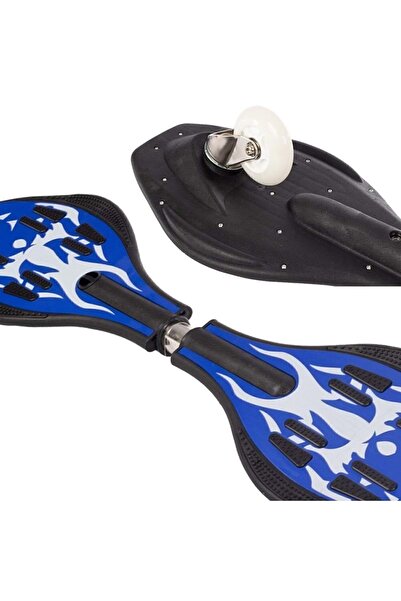 Delta Yolda Sörf Keyfi Için Özel Dizayn Waveboard Özel Taşıma Çantalı Skateboard Işıklı Tekerlekli Kaykay