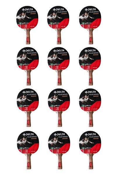 Delta 12 Pieces Ittf Approved Table Tennis Rackets