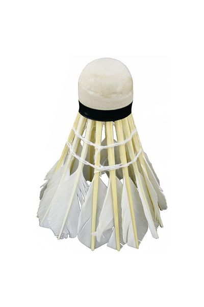 Delta 6 Pieces of Mushroom Head Badminton Balls in Special Goose Feather Practical Box