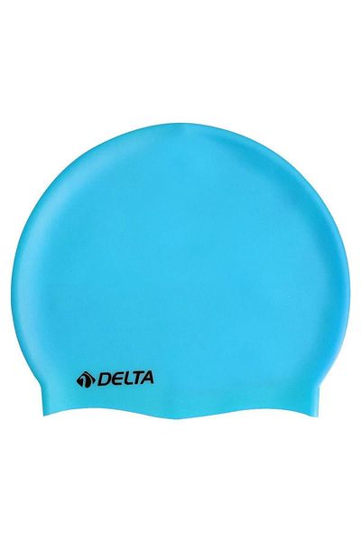 Delta Σκουπάκι κολύμβησης Deluxe σιλικόνης και σκουφάκι θαλάσσης (μονόχρωμο)