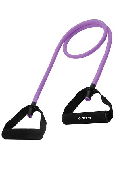 Delta 120 cm Light Hard 7*10 mm Pilates Resistance Tire with Handle