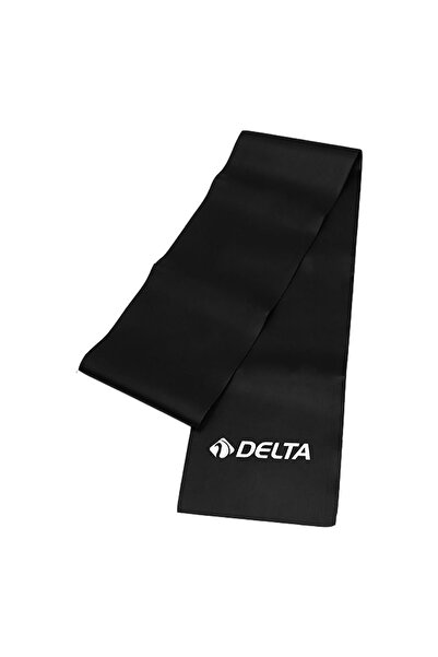 Delta Pilates Bandı Orta Sert 90 X 7,5 Cm Egzersiz Direnç Lastiği (UÇ KISMI AÇIK)