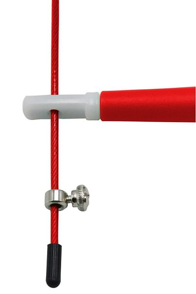 Delta Red Crossfit Speed Jump Rope Fast Red Jump Rope with Steel Wire