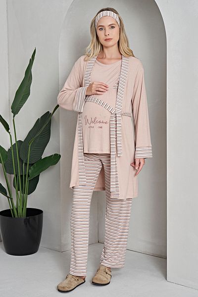 Poleren Maternity 8161 Model Triple Suit Set