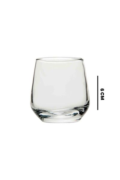 ORTAKÖY CENNETİ 95 ml Lal 6-Piece Coffee Side Water Glass