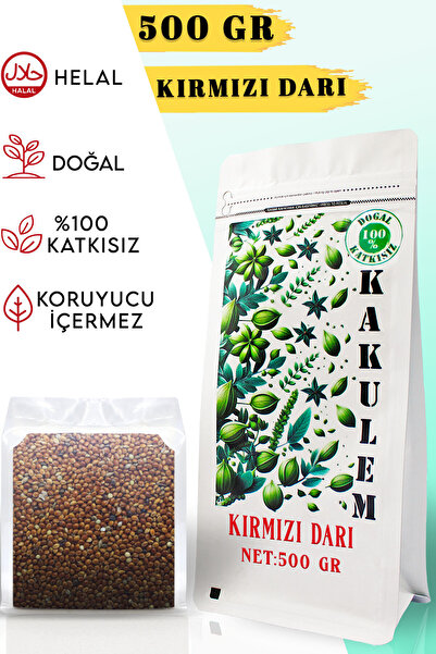 Kakulem SERTİFİKALI Kırmızı Dal Darı 500 GR