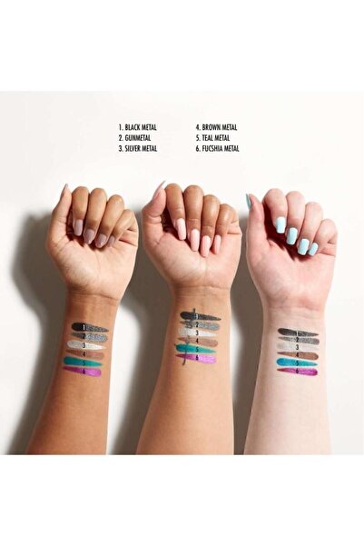 NYX Professional Makeup Eyeliner - Epic Wear Metallic Liquid Liner Teal Metal