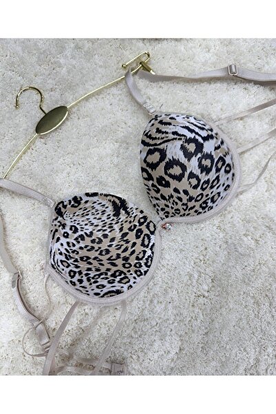 İntive Lingerie Le Jardin Valeria - Σουτιέν Micro Push-up με λεπτομέρειες από παγιέτες και πέτρα 7007