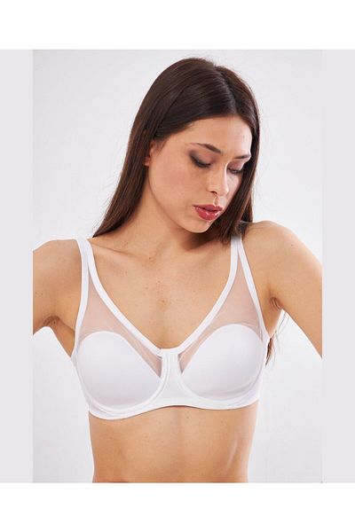 İntive Lingerie Le Jardin Linda B-C Cup Thin Soft Cup σουτιέν - Λεπτομερής συσκευή συσκευασίας από τούλι (9200)