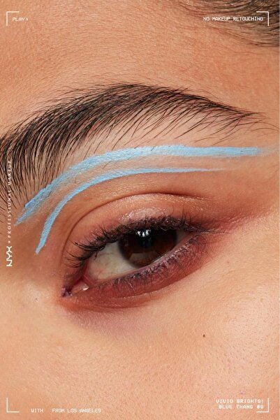 NYX Professional Makeup Vivid Brights Likit Eyeliner - Blue Thang