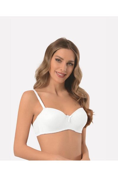 İntive Lingerie Nbb Σουτιέν χωρίς στράπλες κομμένο χωρίς επένδυση (TEN, ΜΑΥΡΟ, ΛΕΥΚΟ, ΠΟΥΔΡΑ)