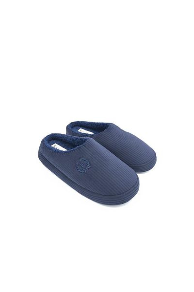 shoemio Ανδρικές παντόφλες για το σπίτι Bogart Navy Blue