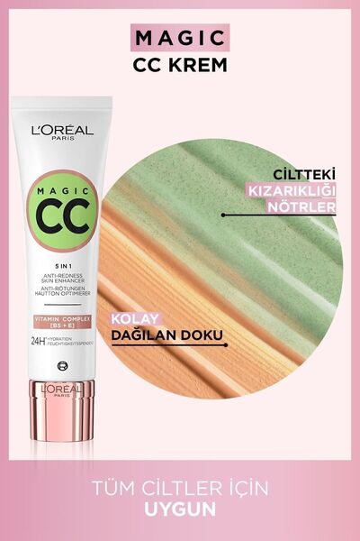 L'Oreal Paris Magic CC Kızarıklık Kapatıcı Krem