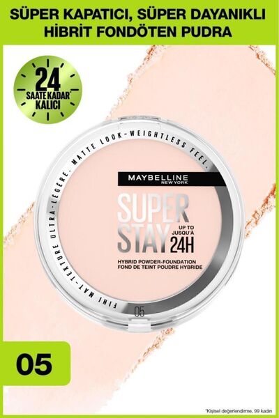 Maybelline New York Superstay Hibrit Pudra-fondöten - 05