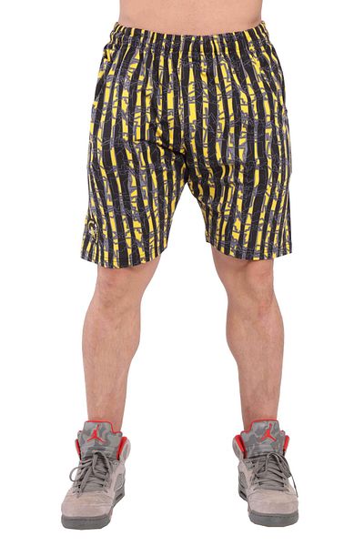 Big Sam Flexible Cotton Mixed Pattern Shorts 1496