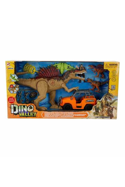 Chap Mei مجموعة لعب الهجوم دينو فالي تي ريكس - ديناصور بني