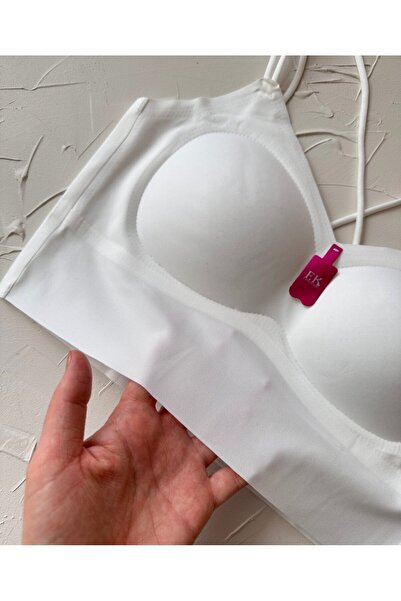 İntive Lingerie Імпортний бюстгальтер Push-up зі спандексу - Carma, з перехресним вирізом на спині, без кісточок, з ефектом Ice-Silk