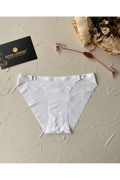 İntive Lingerie Γνήσιο εισαγόμενο εσώρουχο χωρίς ραφή κοπής με λέιζερ με αξεσουάρ καρδιάς, Slip-2810