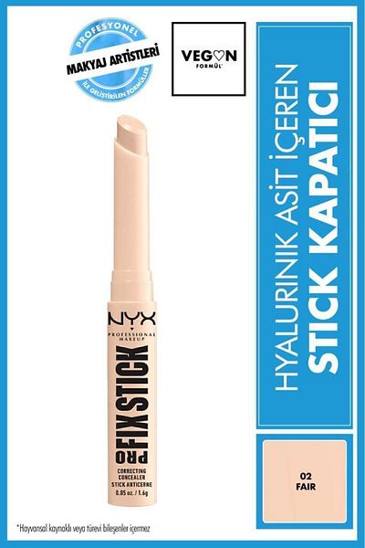 NYX Professional Makeup Pro Fix Stick Sealer - 02 Fair Model