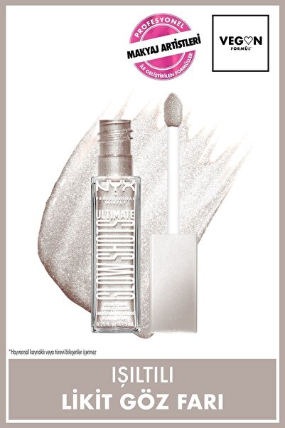 NYX Professional Makeup Ultimate Glow Shots Işıltılı Likit Göz Farı - 03 Come...
