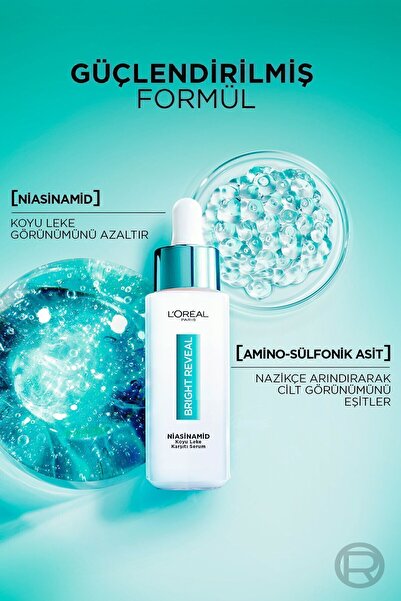 L'Oreal Paris Bright Reveal Koyu Leke Karşıtı Cilt Bakım Seti & SPF 50+ Koyu Leke Karşıtı Yüz Güneş Kremi