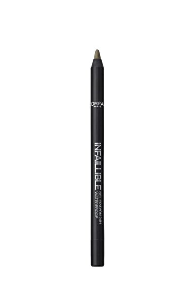 L'Oreal Paris L'oréal Paris Infaillible Gel Crayon Göz Kalemi 08 Rest In Kaki...