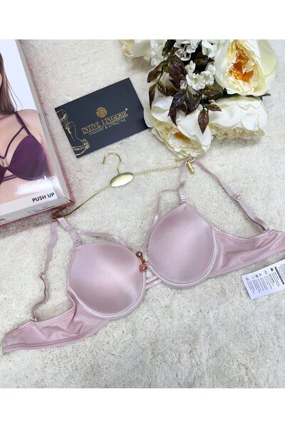 İntive Lingerie Le Jardin Monica - Micro Push-up σουτιέν με ρίγες στο στήθος,...