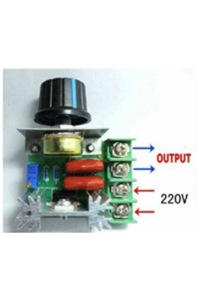 URETECH 2000 Watt Motor Hız Kontrol Devresi Dimmer