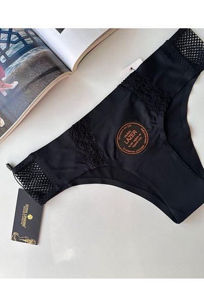 İntive Lingerie Γνήσιο Laser Cut Ανώτερης Ποιότητας Spandex Invisible Seamless Ruched Slip- 2804