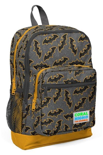 Coral High Bat Printed Boys' 3-Piece Primary School Bag Set