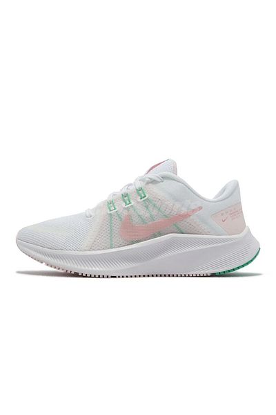 Nike NikeQuest 4 Women's White Running Shoes - DA1106-105