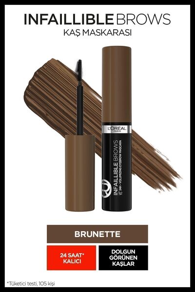 L'Oreal Paris Infaillible Brows Volumizing Kaş Maskarası – Brunette