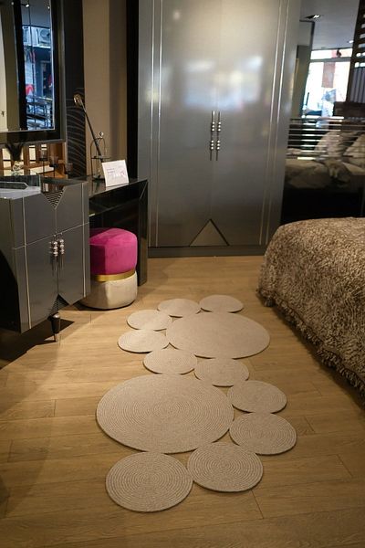 CARPELLA HOME Modern,Wicker /JutePatterned, Decorative, Rug