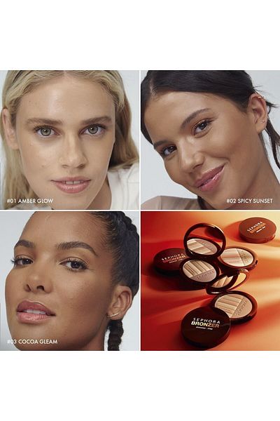 SEPHORA BRONZER SHIMMER - Iridescent Bronze Launder Powder