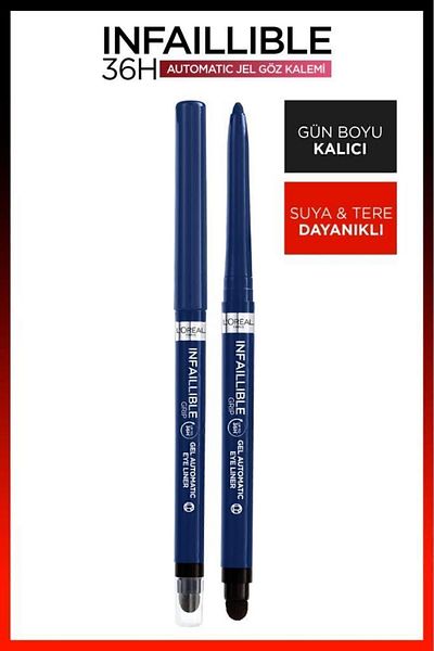 L'Oreal Paris Blue Infaillable Automatischer Gel-Augenstift