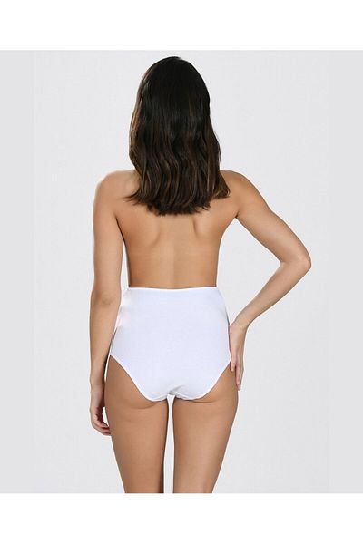 İntive Lingerie Chiloți de maternitate cu talie înaltă 100% bumbac (negru, culoare carne, alb)-540