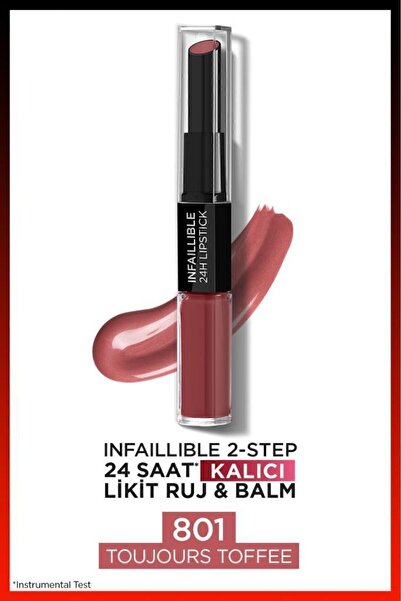 L'Oreal Paris L'oréal Paris Infaillible 2-step 24 Saat Kalıcı Likit Ruj & Bal...