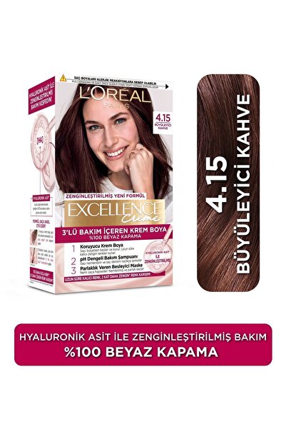L'Oreal Paris Excellence Creme Saç Boyası 4.15 Büyüleyici Kahve