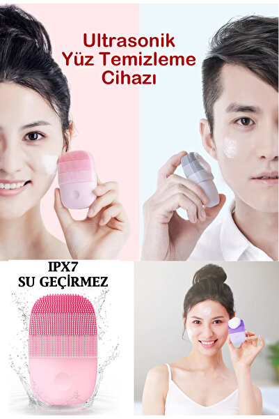 qualityworld Mini Şarjlı Taşımabilir Yüz Spa Masajı ve Temizleme Cihazı Titre...