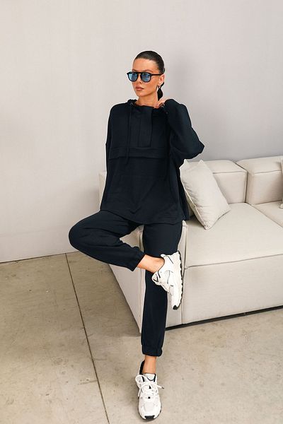Melike Tatar Dark Blue 32-2219 Model Modal Set