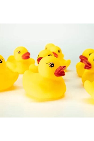 Genel Markalar Vinil Ördek 12'li Banyo Oyuncağı Novel 12 Adet
