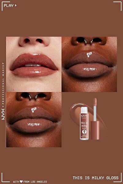 NYX Professional Makeup This Is Milky Gloss Dudak Parlatıcısı - Milk The Coco