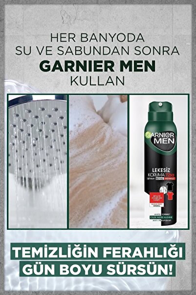 Garnier 3'lü Men Lekesiz Koruma Aerosol Seti 36005423422163
