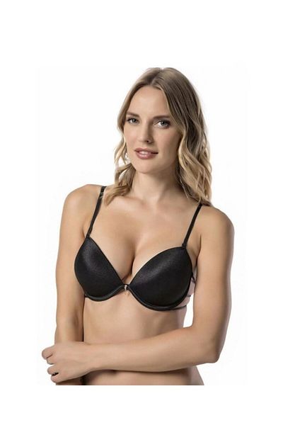 İntive Lingerie Le Jardin Valeria - Σουτιέν Micro Push-up με λεπτομέρειες από παγιέτες και πέτρα 7007